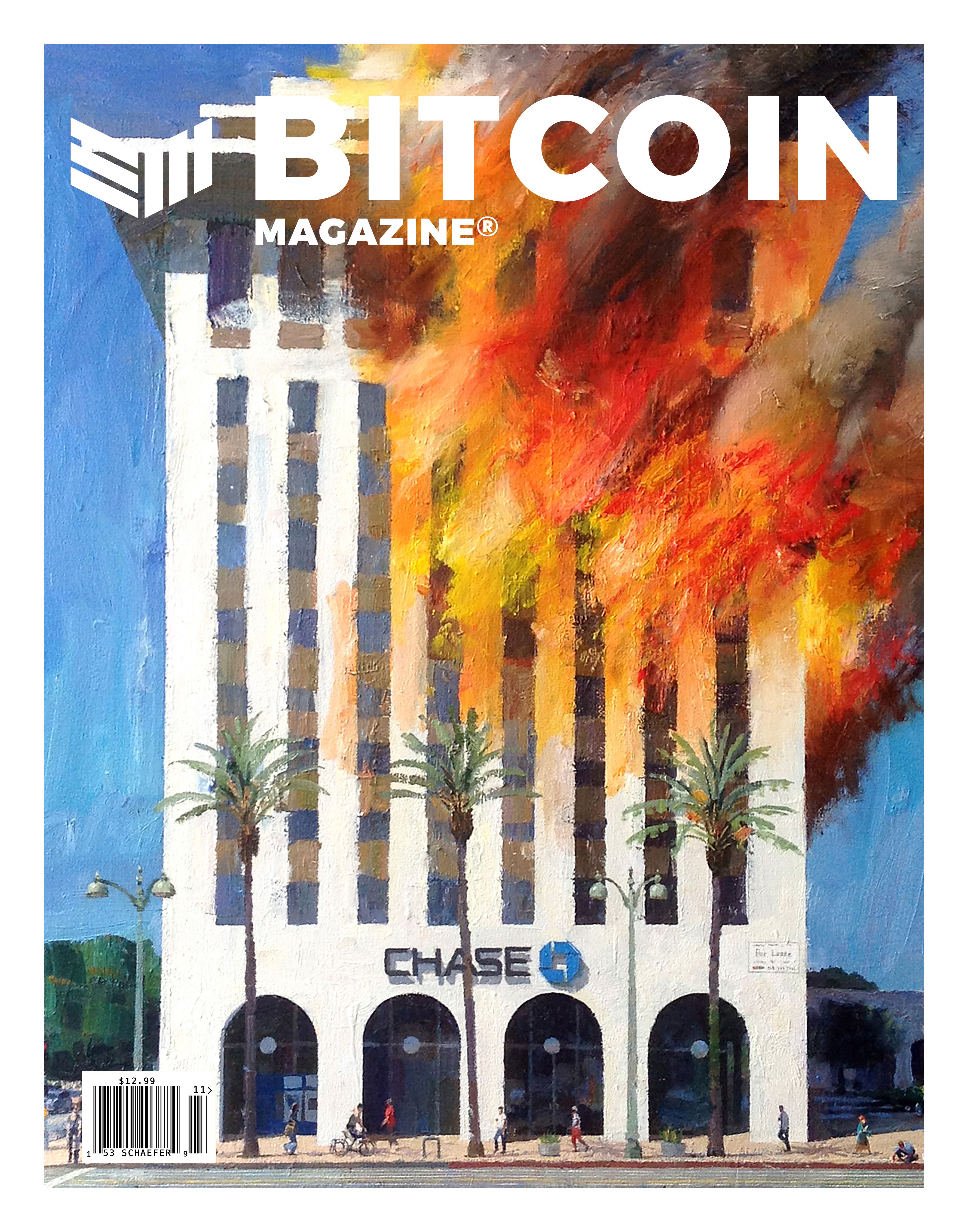 Alex Schaefer: FAKE Bitcoin Magazine Cover