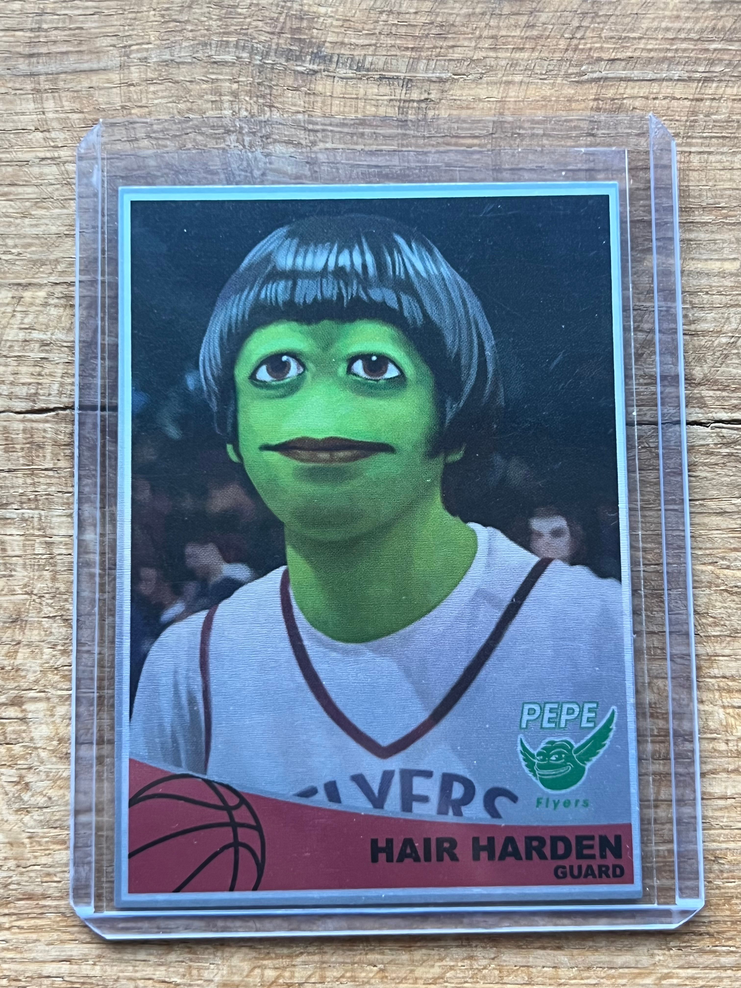 1/69 Hair Harden mint condition FLYE card + NFT *free worldwide shipping*