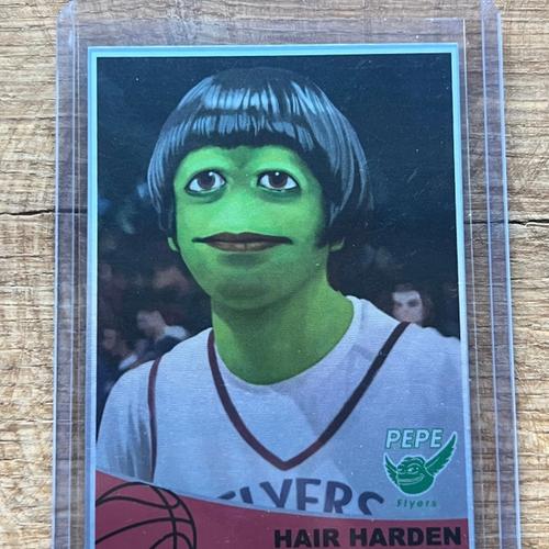 1/69 Hair Harden mint condition FLYE card + NFT *free worldwide shipping*
