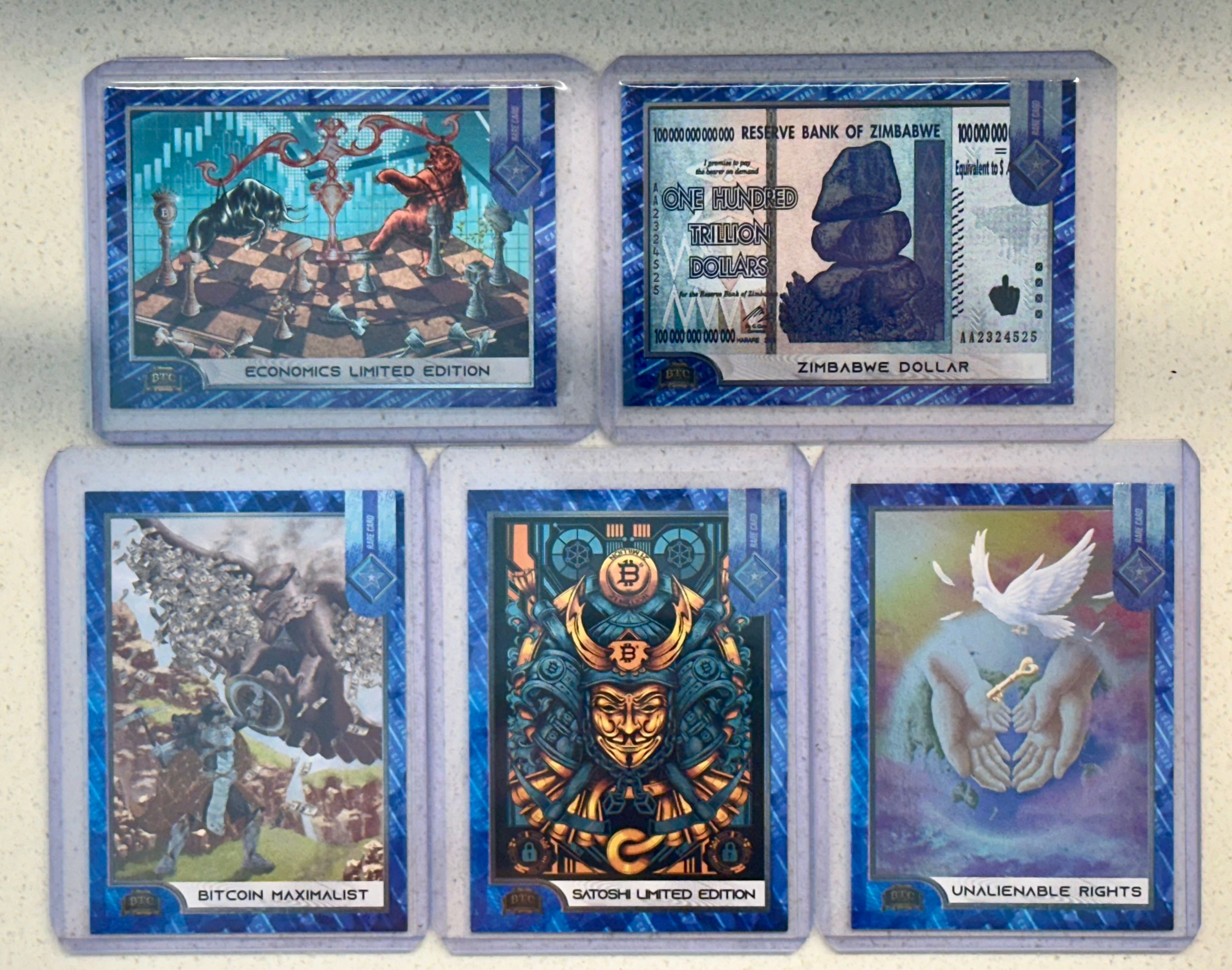 S1 Blue Rares Set (#/1000)