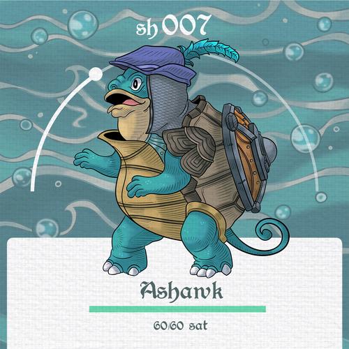 Satoshimon 007 - Ashawk