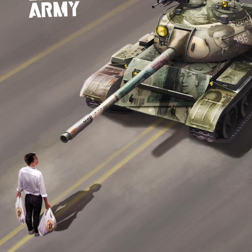 Bitcoin is The People’s Liberation Army Print