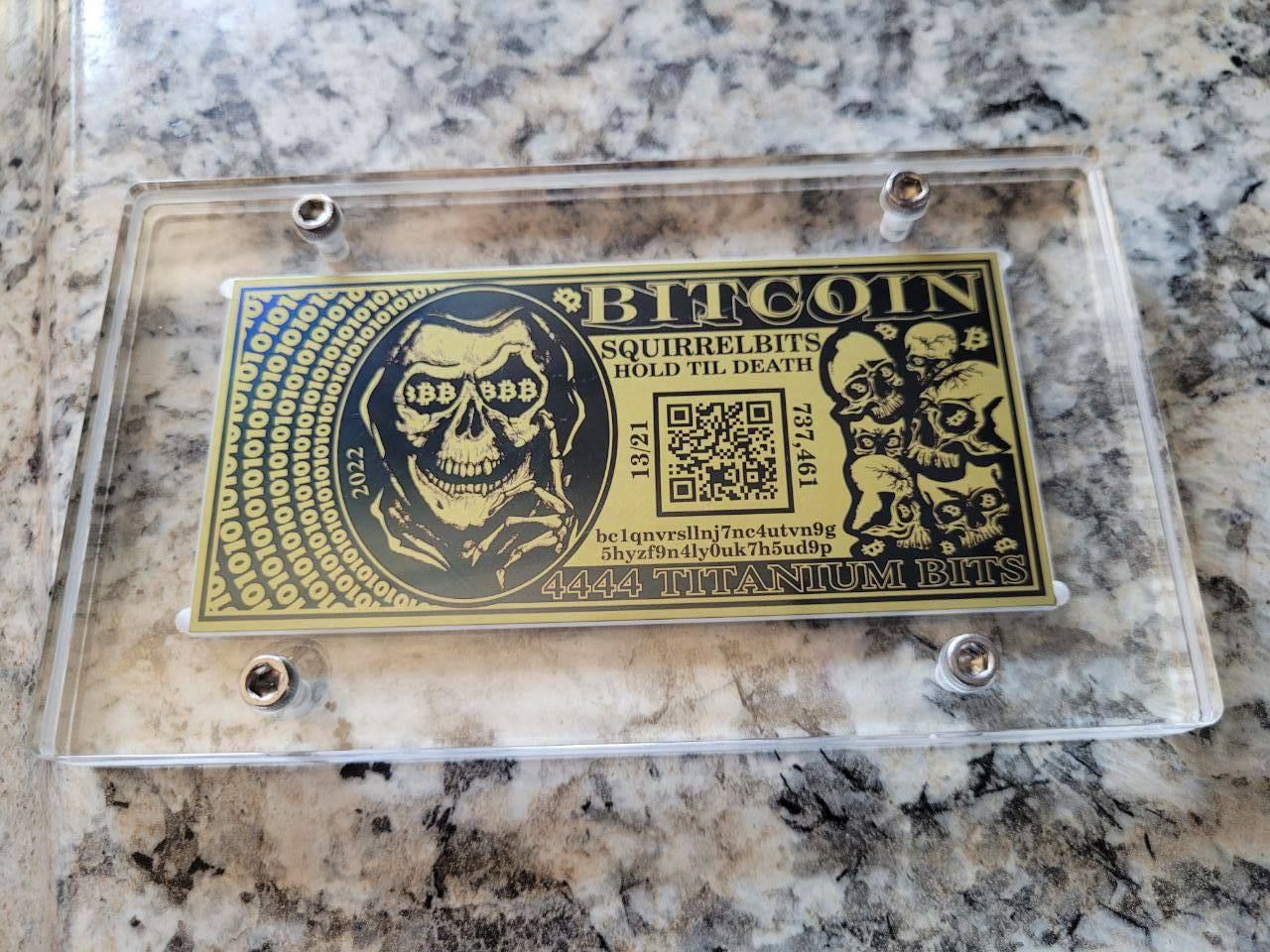 Squirrelbits Hold Til Death Slab #13/21