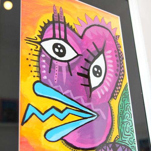 PEPEWANDER physical artwork + 1/1 NFT