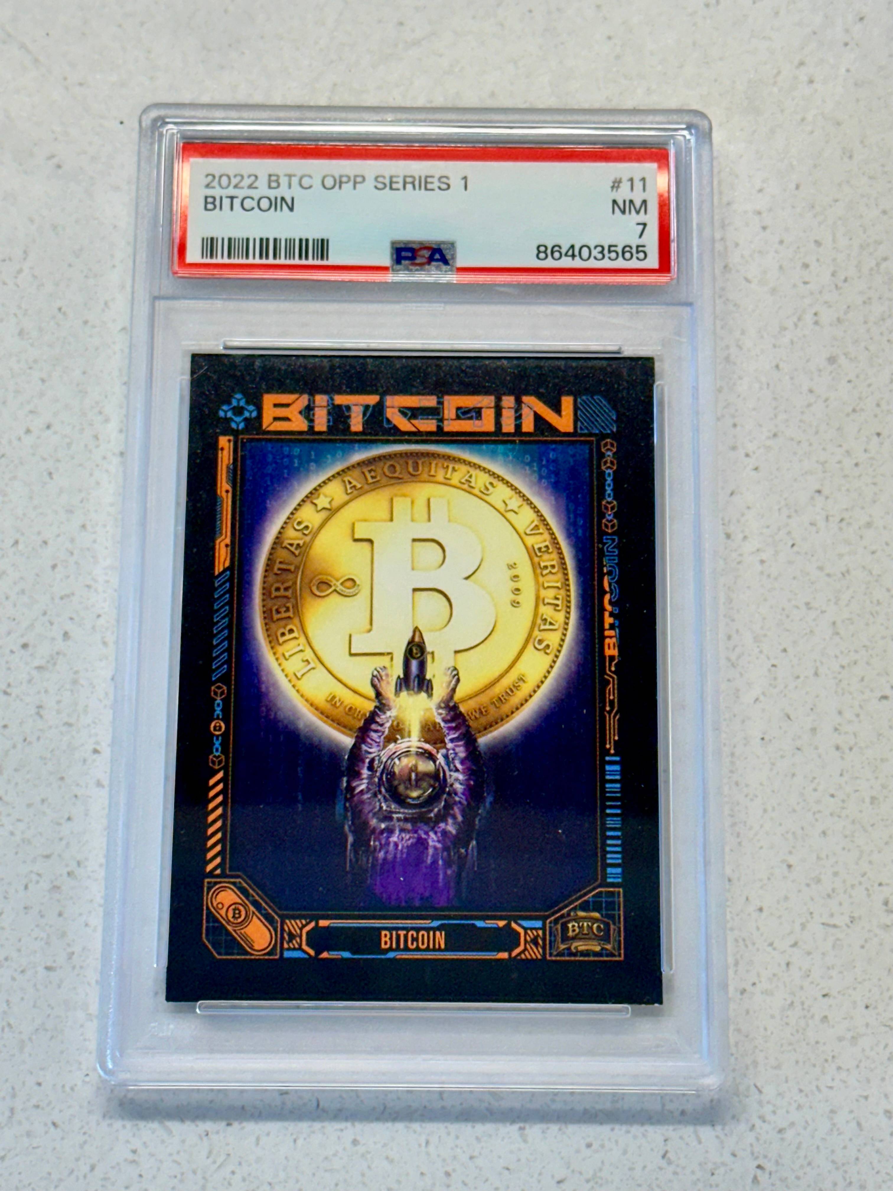 PSA 7 S1 Bitcoin