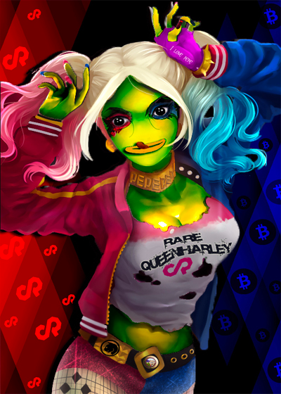 Rare Pepe: RAREQUEEM