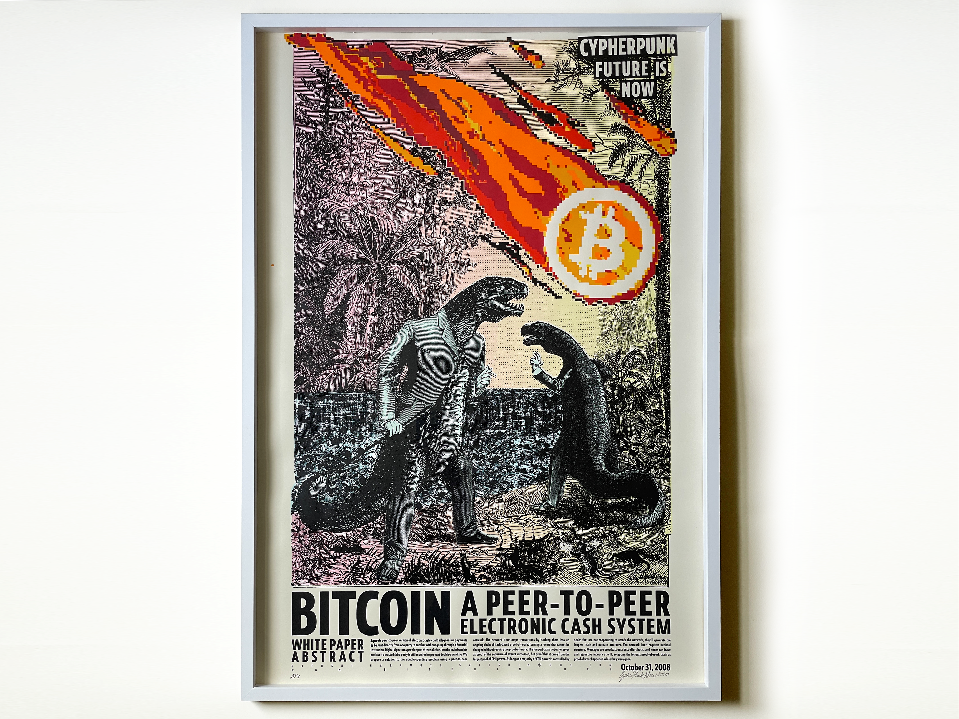 BITCOIN WHITE PAPER 2020  / Artist Proof 1