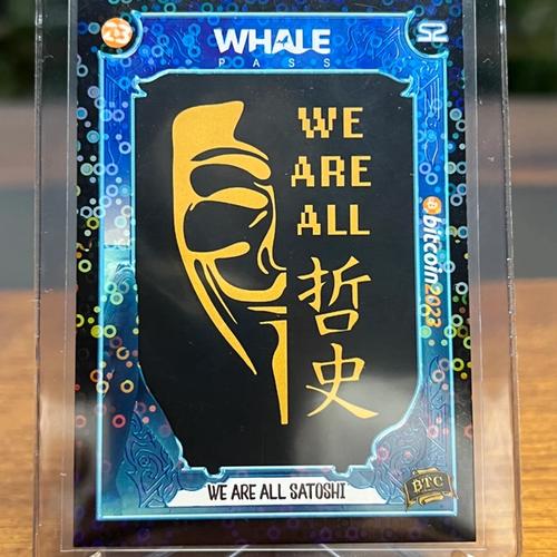 B23C9 We Are All Satoshi #488/500