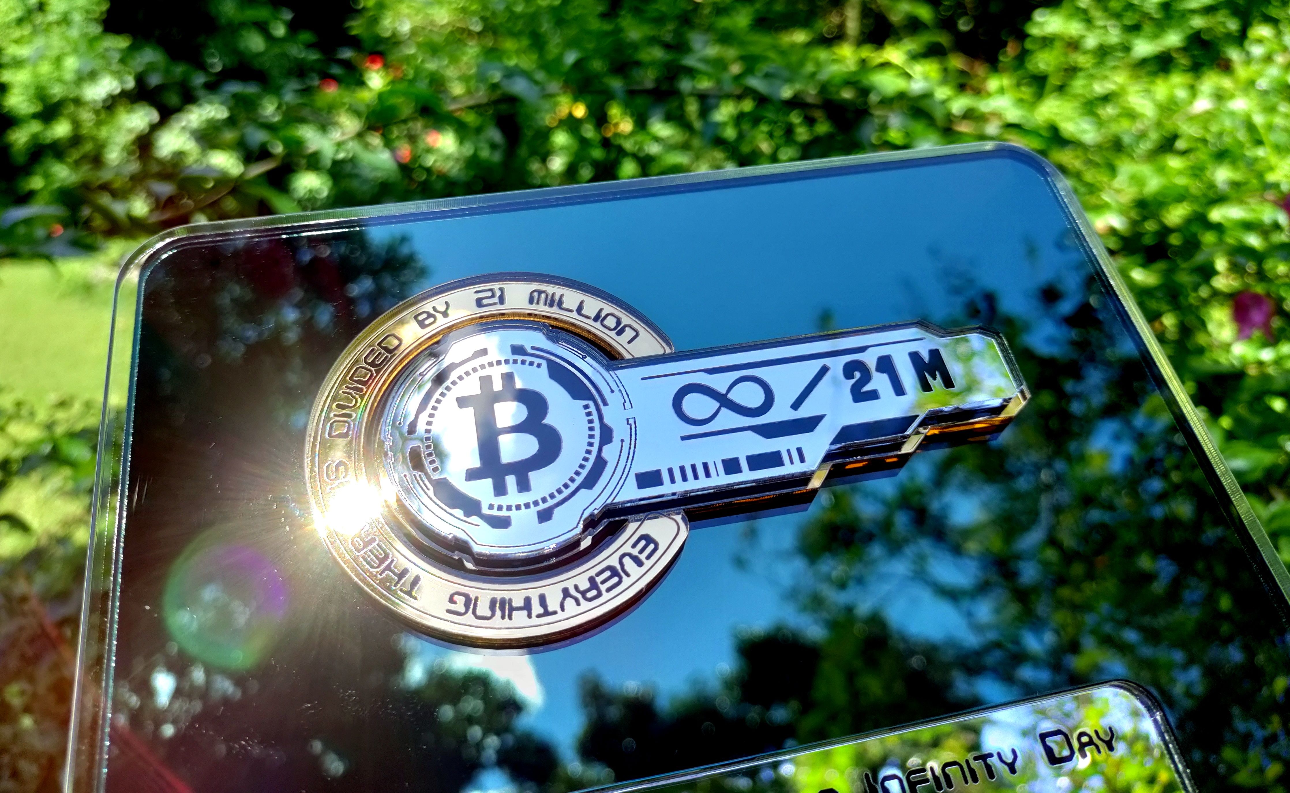 "The Bitcoin Infinity Key" Private Key # 8/21