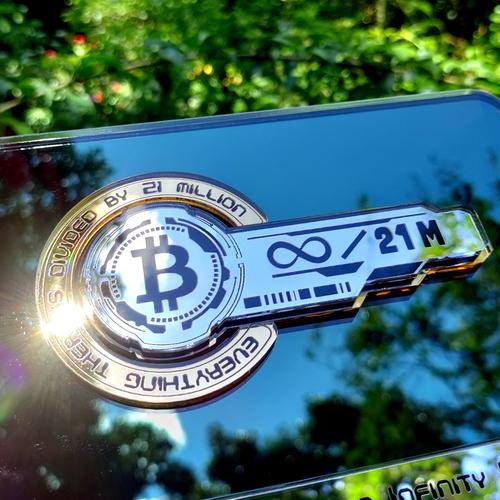 "The Bitcoin Infinity Key" Private Key # 8/21