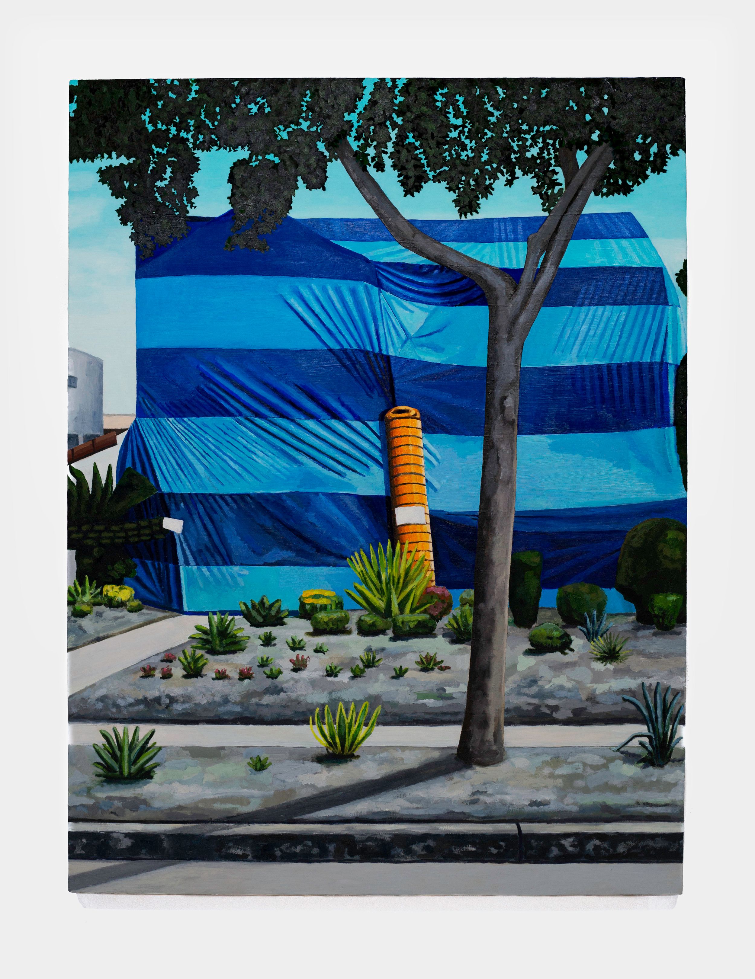 Fumigation House (blue and blue)