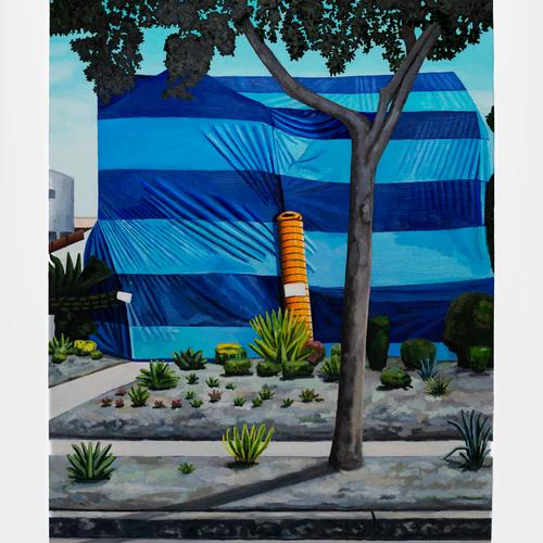 Fumigation House (blue and blue)