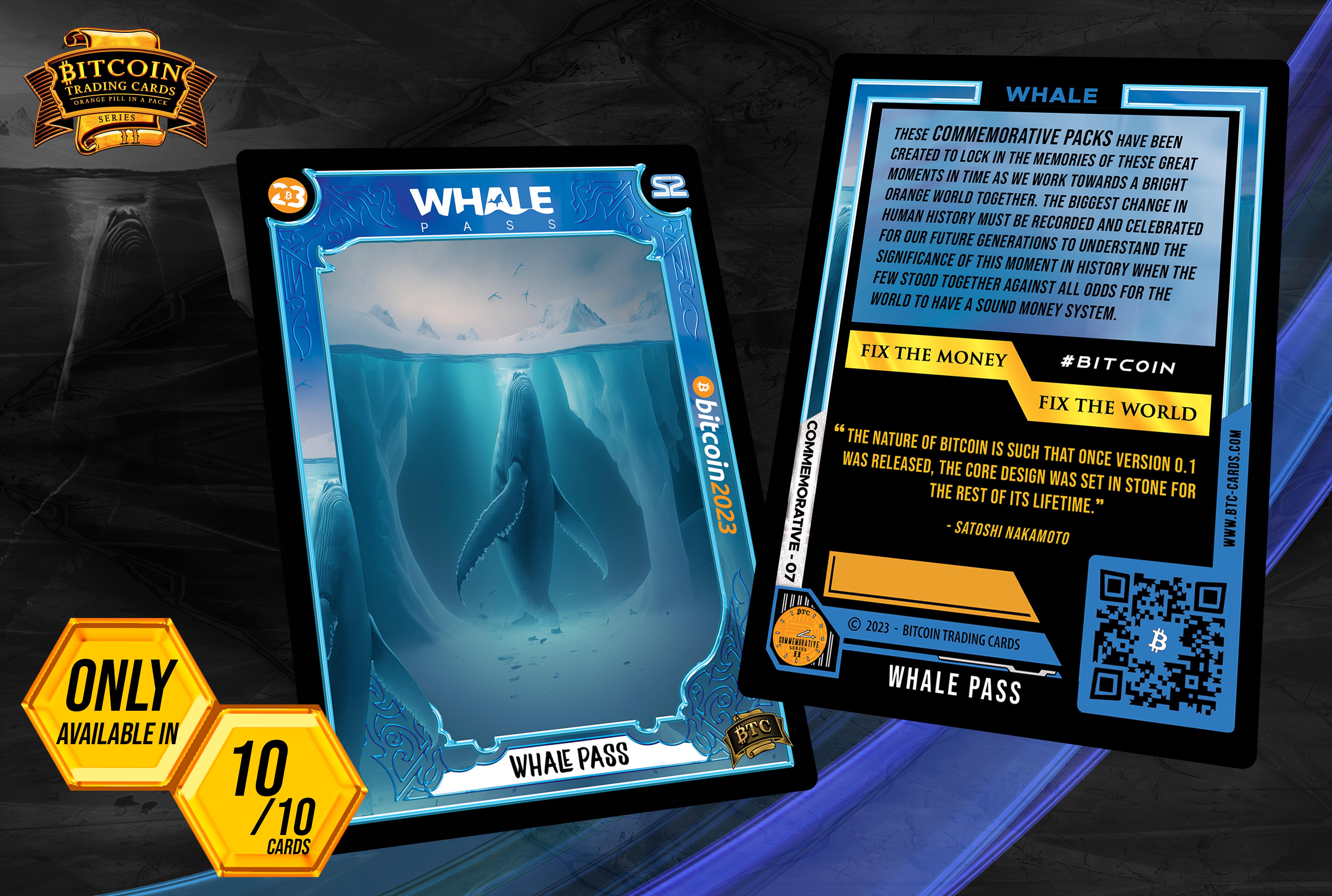 Whale Pass (#/10) - (8 Pack Break) - Break #6 PB23 Special
