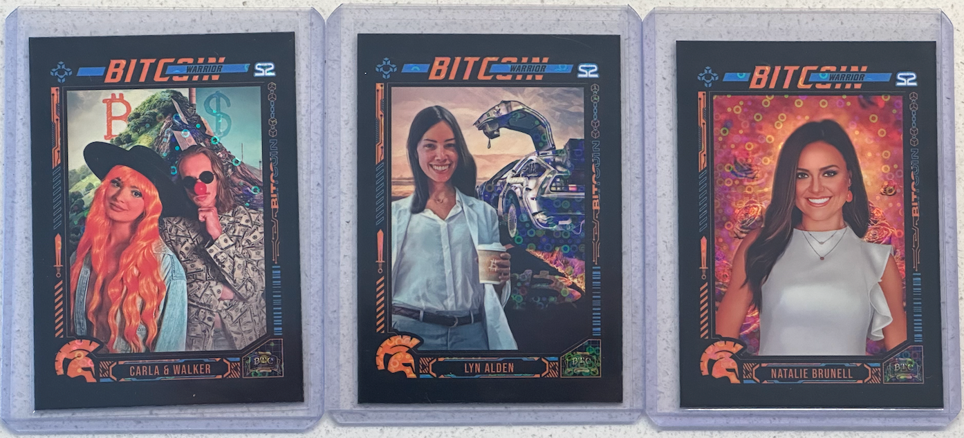 S2 Lot: 3 of 4 (S2 OPP) Women Bitcoin Warriors (#/500)