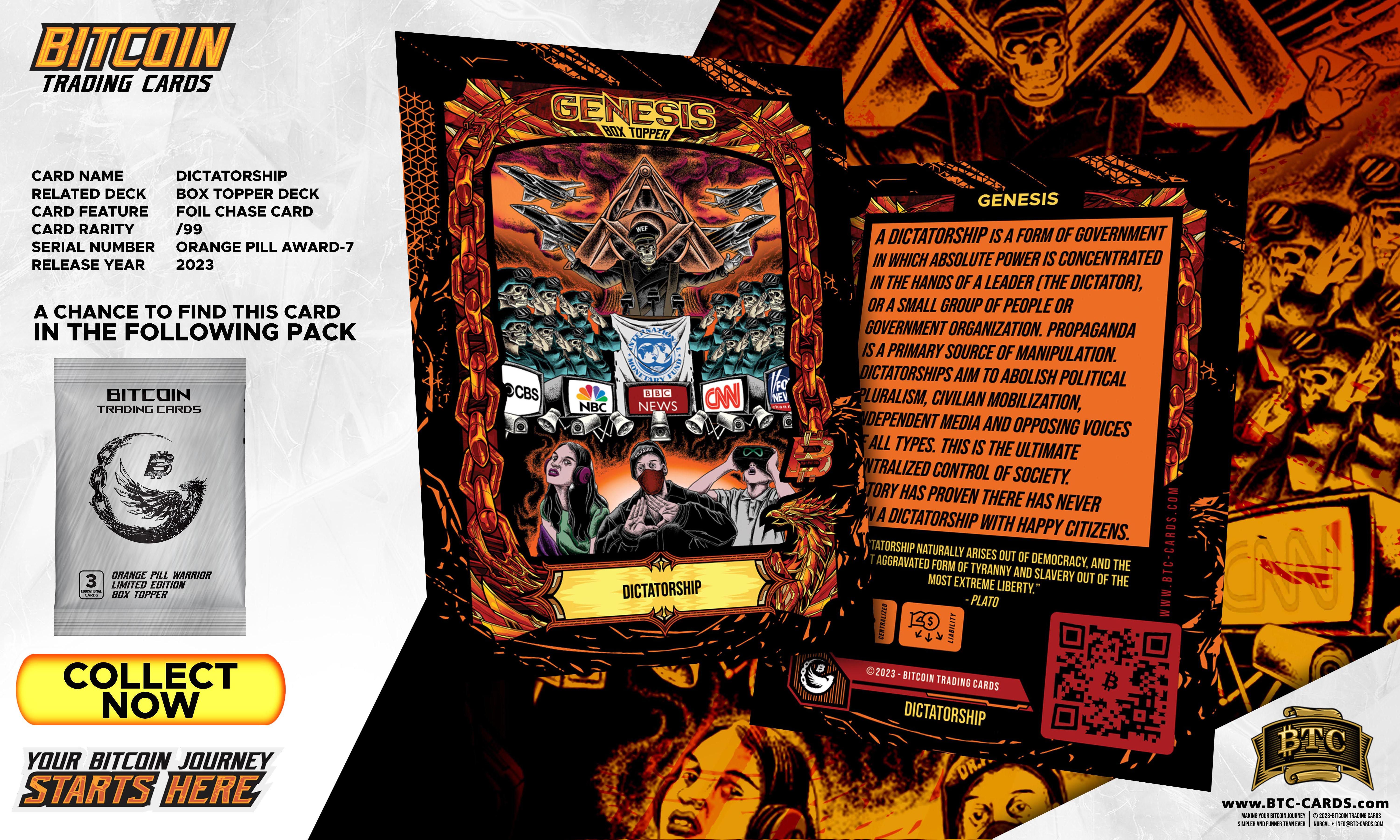 Boxtopper | Dictatorship (#/99)- 15pk Break