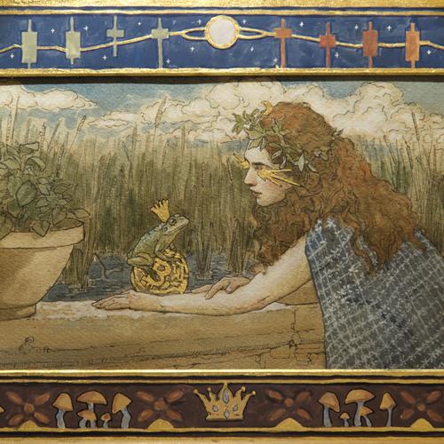 Cornita and the Frog Watercolor & 1 of 1 Token