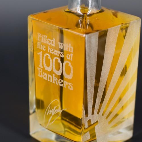 Chiefmonkey limited edition Genesis Block whisky