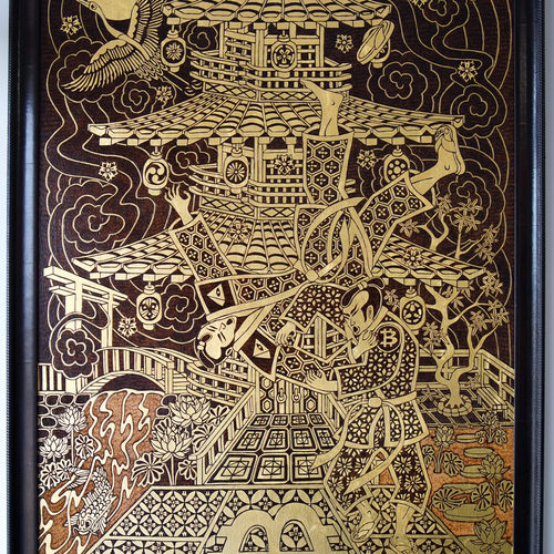 Satoshi Throw artwork & Token