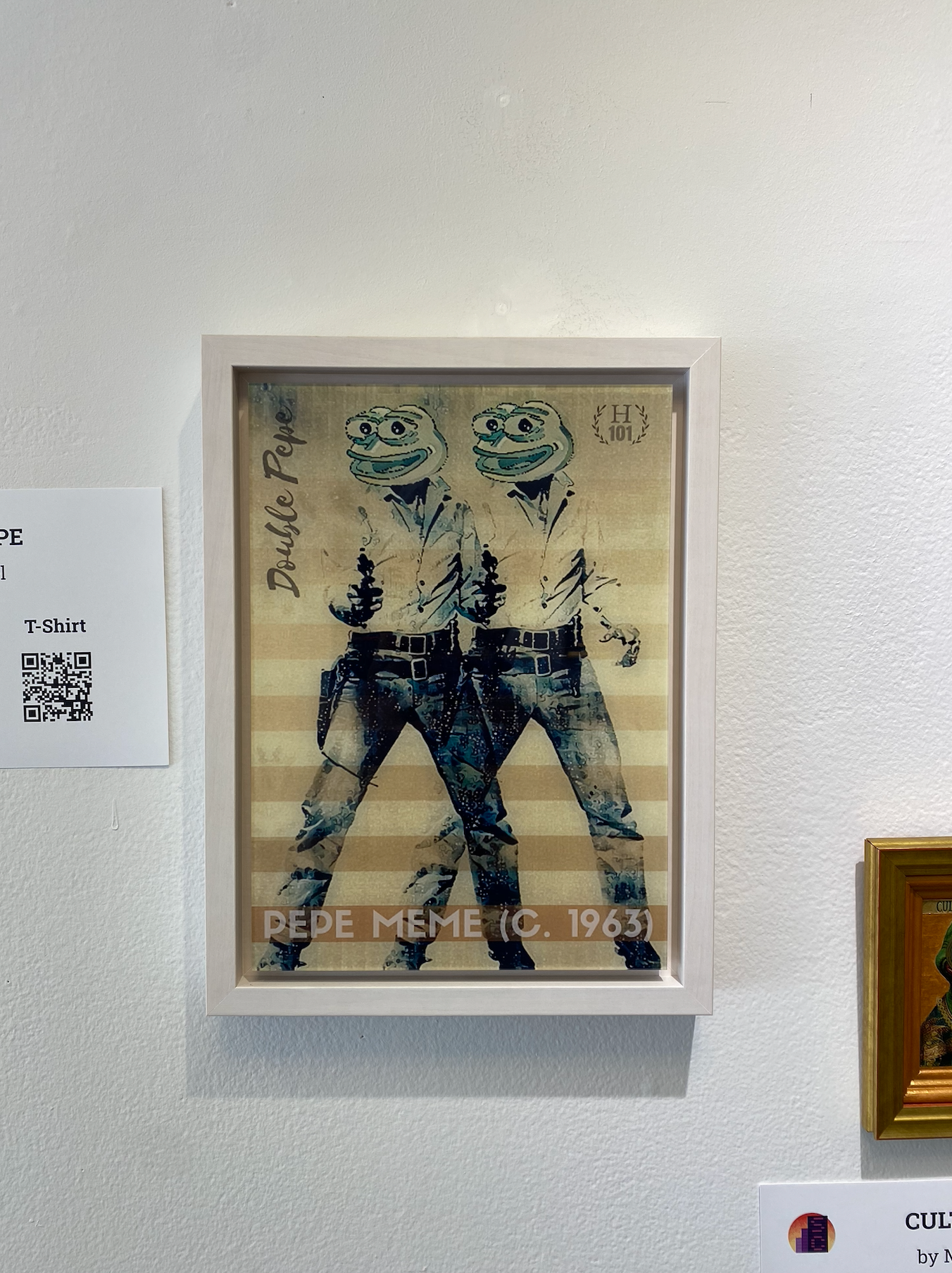 DOUBLEPEPE (MrHansel) Framed 1/1 Acrylic Glass Print, 33x25cm