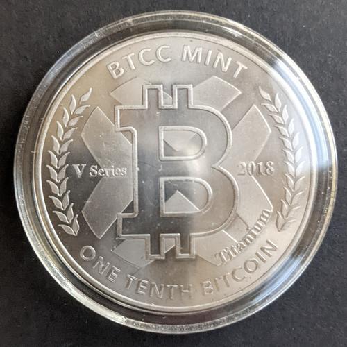 0.1 BTC BTCC Titanium (Ungraded)