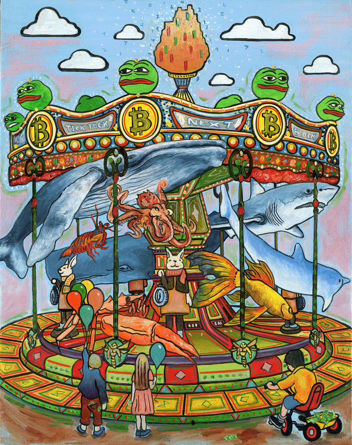 Bitcoin’s Fierce Merry-Go-Round