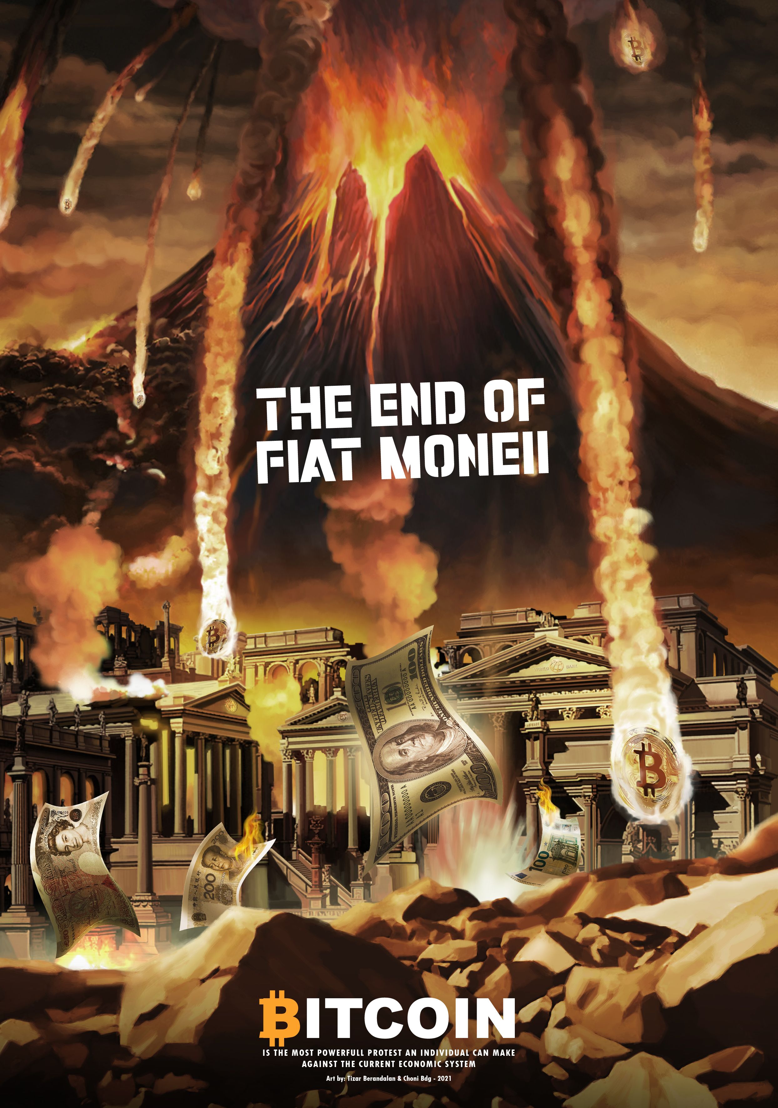 The End of Fiat Moneii Print
