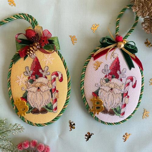 Christmas toys-embroideries "MineGnome"