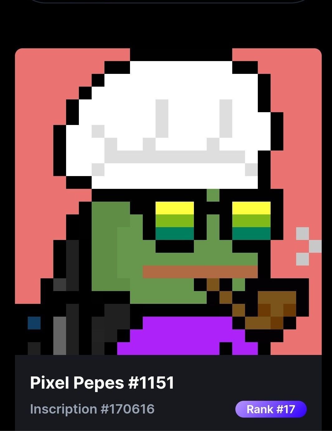 #Pixel Pepes Bundle rank #17
