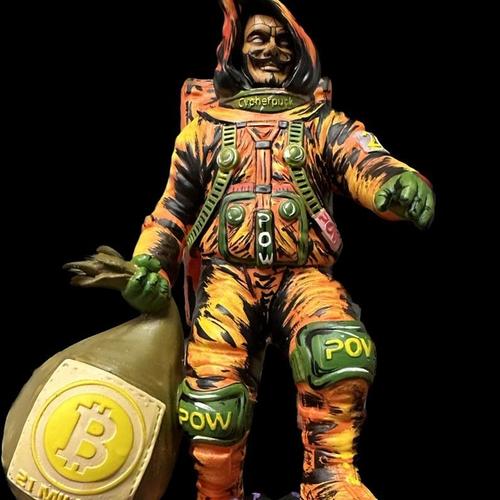 BTC Limited Edition # 3/9 Original Hand Crafted and Painted Satoshi's Gift Figurine