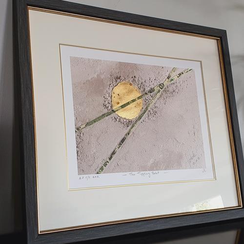 "The Tipping Point" A.P. 1/1 - S2F Gold Data Crater