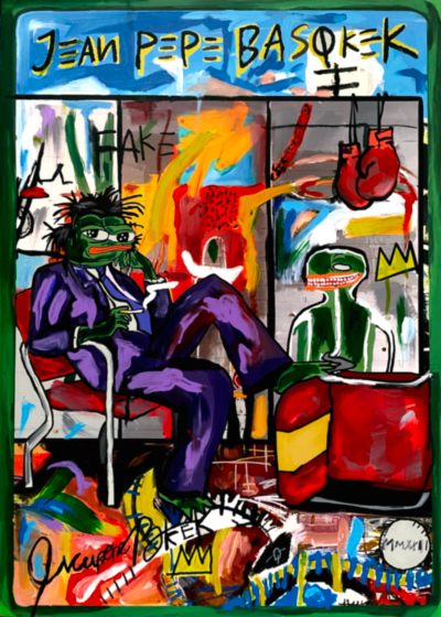 PEPEBASQKEK - Physical Painting