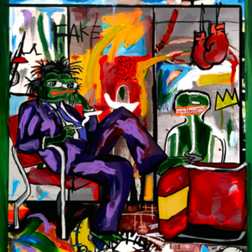 PEPEBASQKEK - Physical Painting