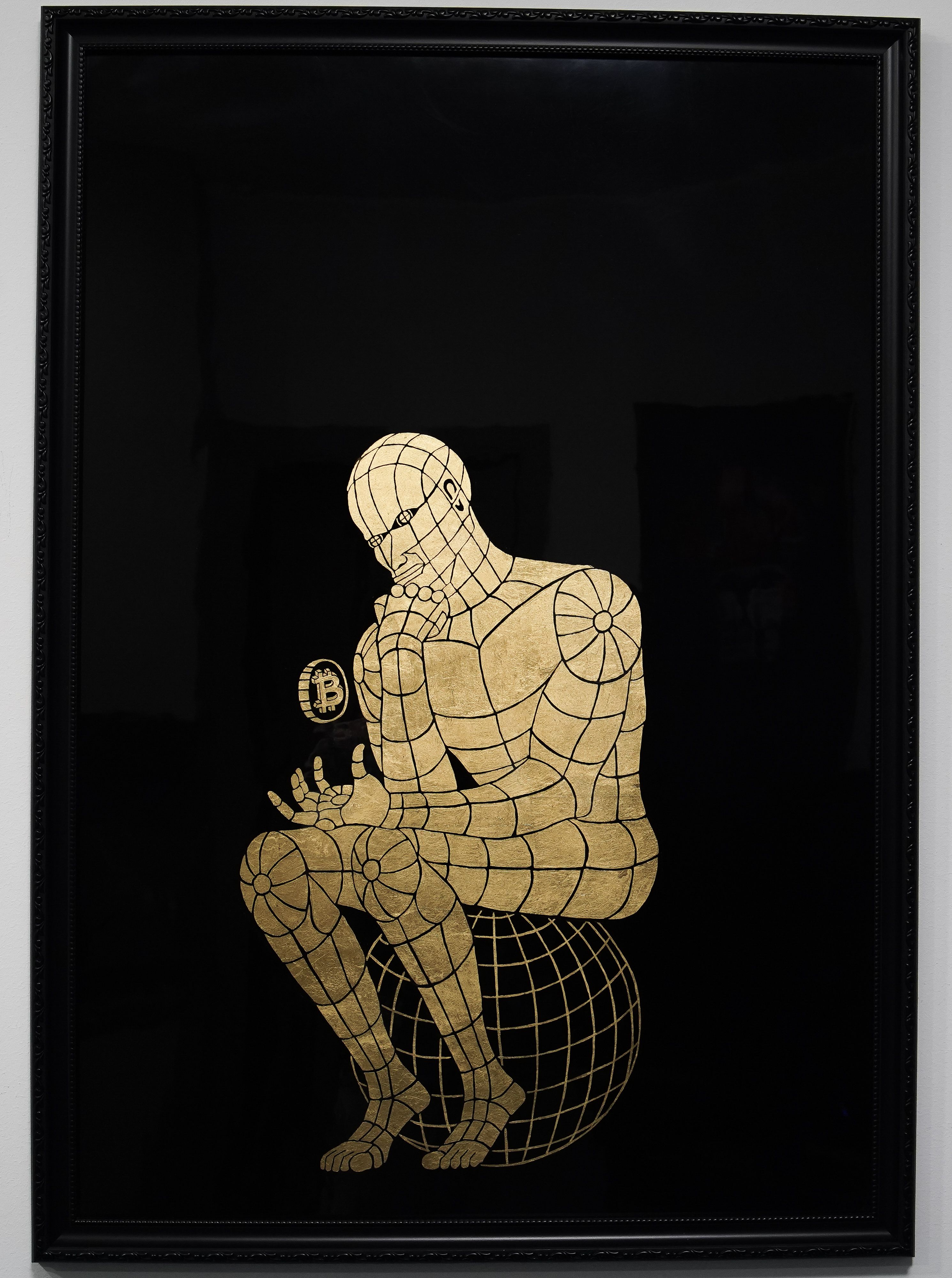 Bitcoin Thinker artwork & token