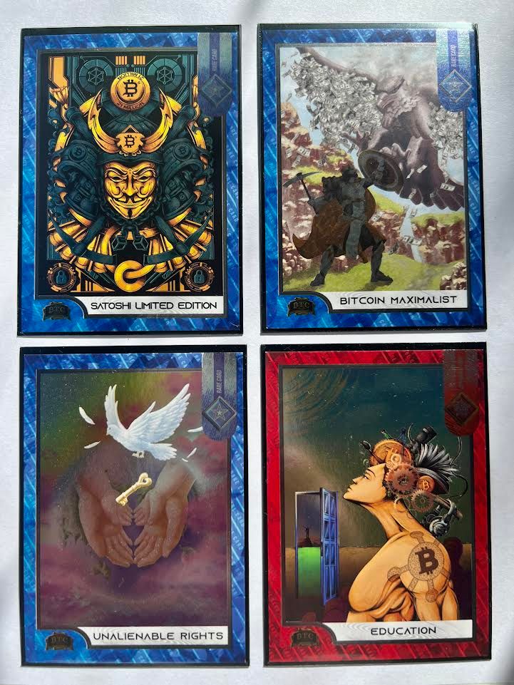 S1 Lot: 1x Red Ultra Rare (#/500) 3x Blue Rares (#/999)