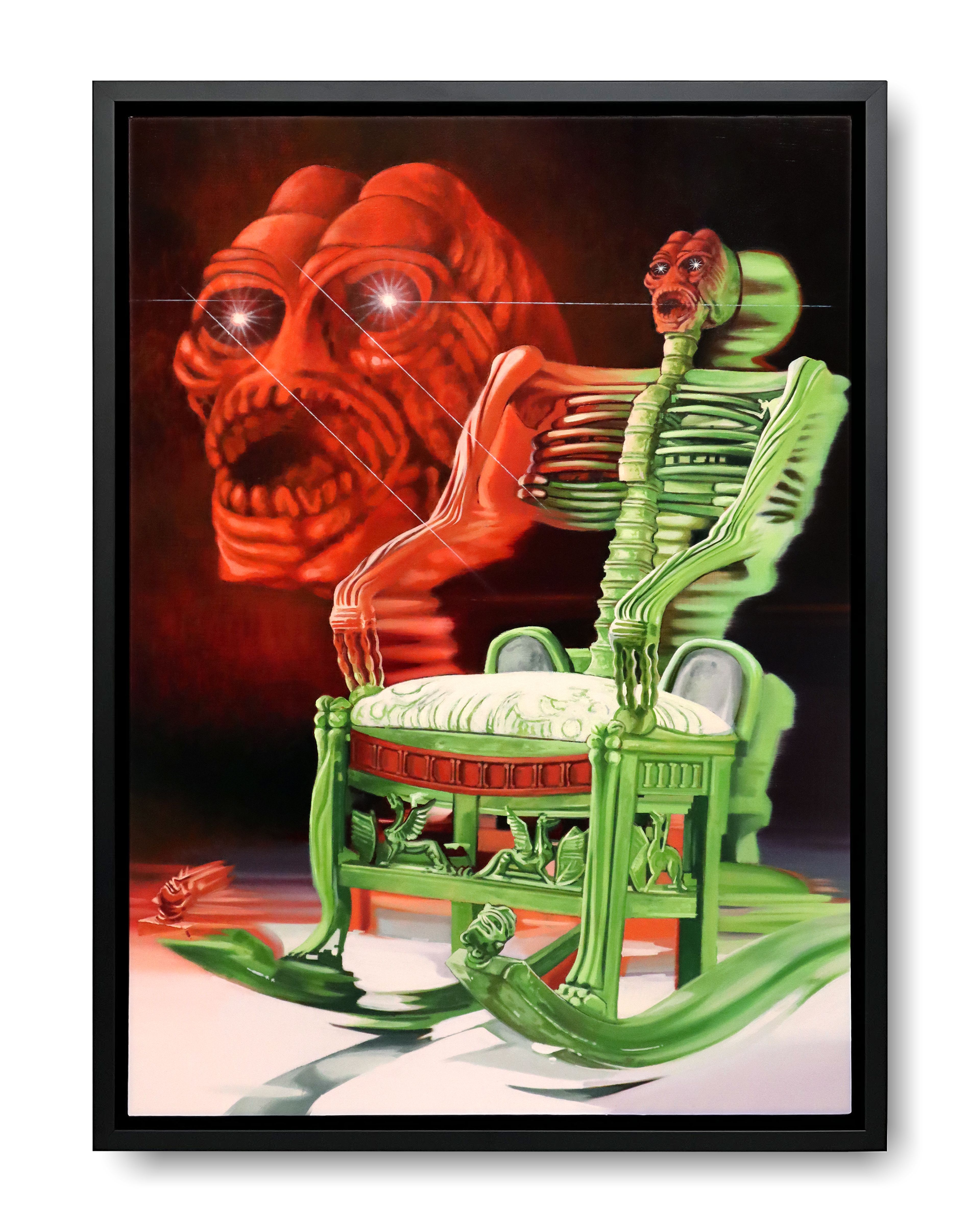 WAKEMEUPEPE Framed Painting & Token