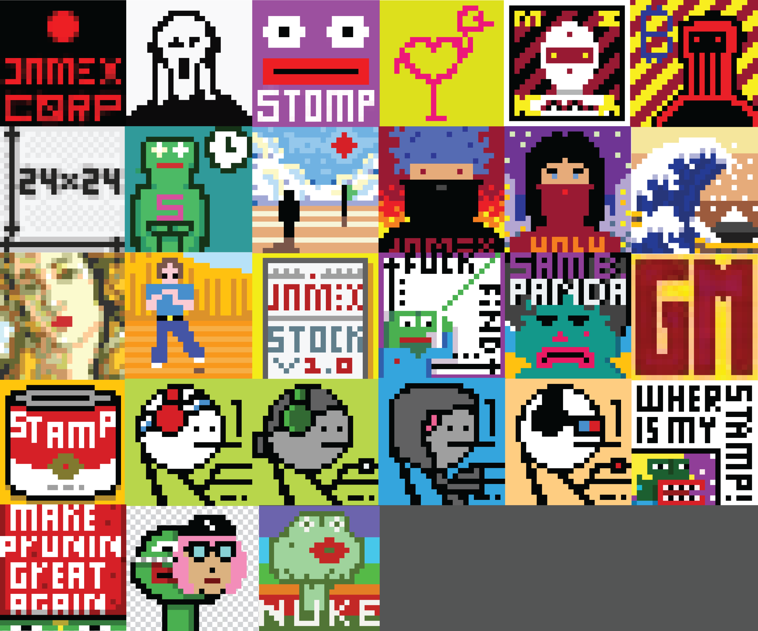 JAMEX CORPORATION STAMP COLLECTION 