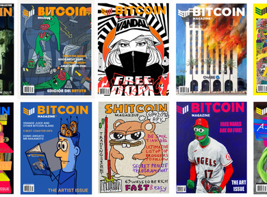FAKE Bitcoin Magazine Covers
