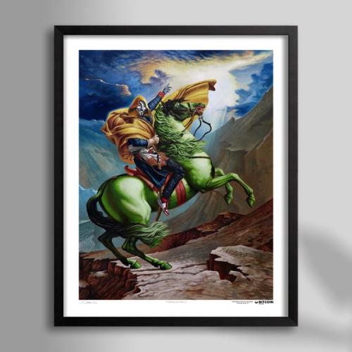 FAKEGENESIS (BITCOIN MAGAZINE PRINT) EARLY EDITION 1-5 of 256 - UNFRAMED