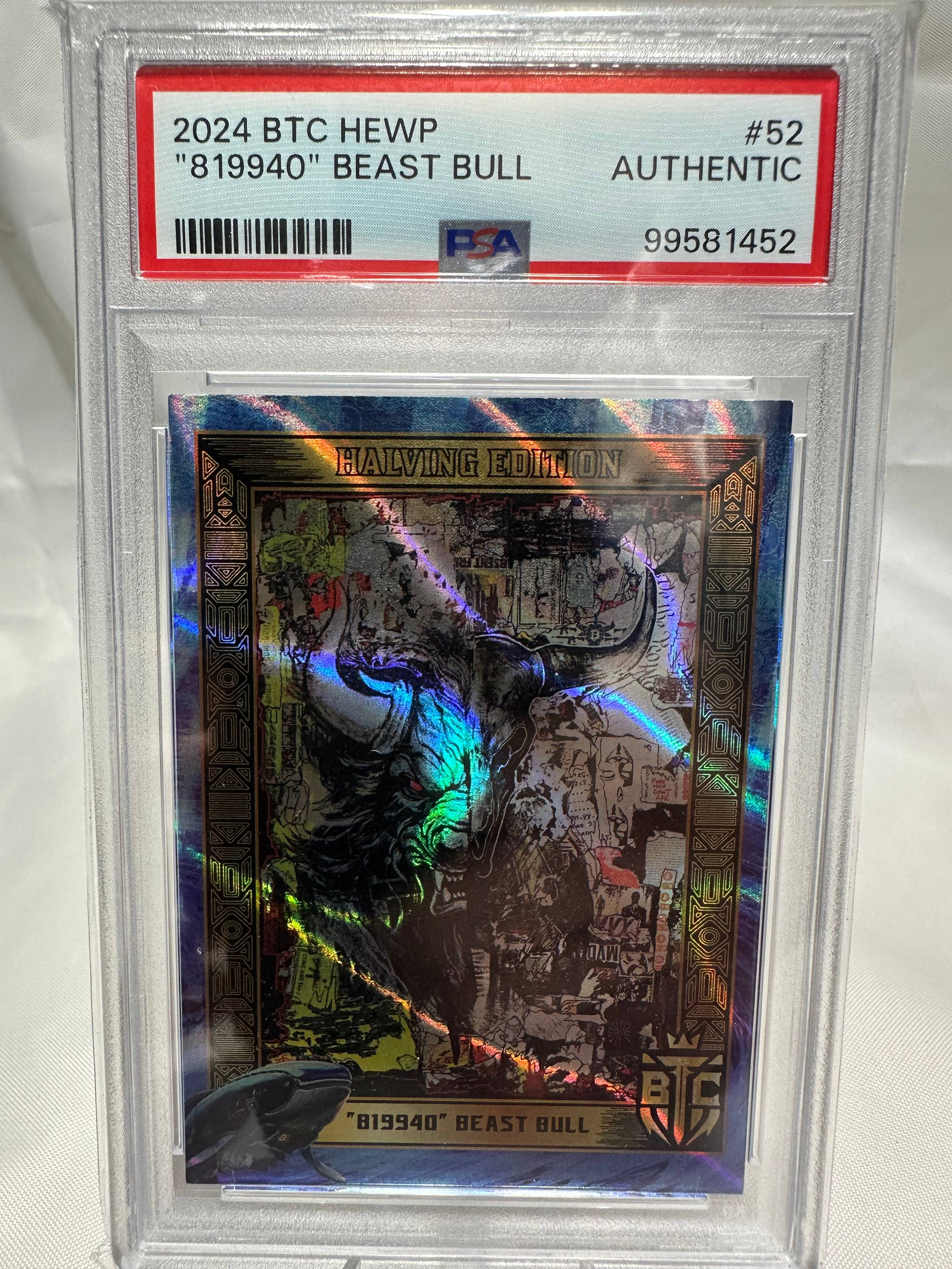 Halving Edition Whale Pack - Beast Bull 05/21