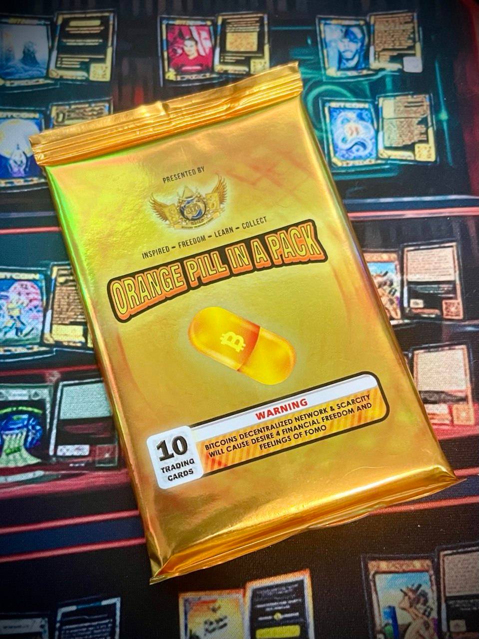 RAFFLE for: Series 1 OPP Bitcoin Trading Cards pack! 