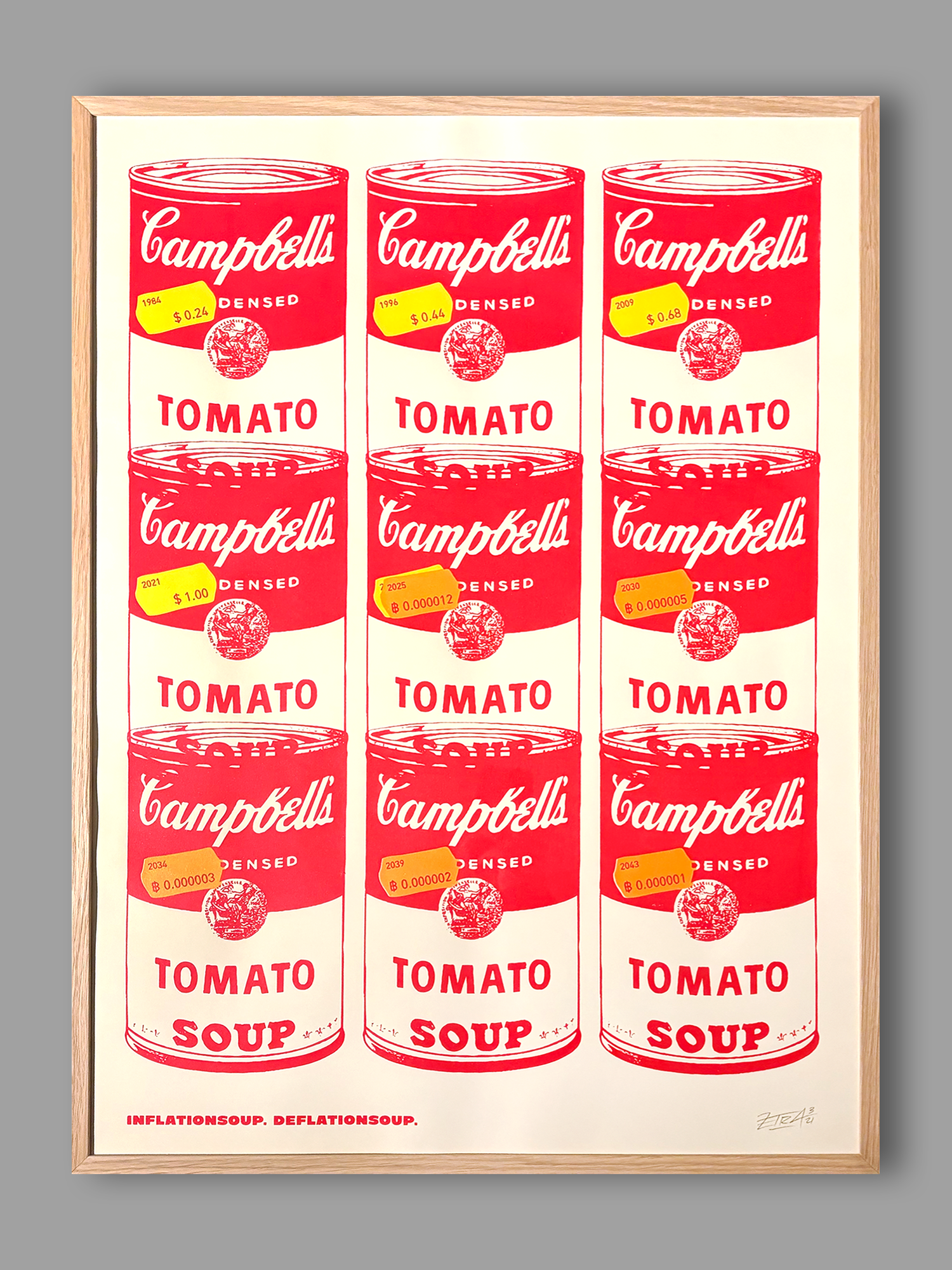 INFLATIONSOUP. DEFLATIONSOUP. (POP RED) A1