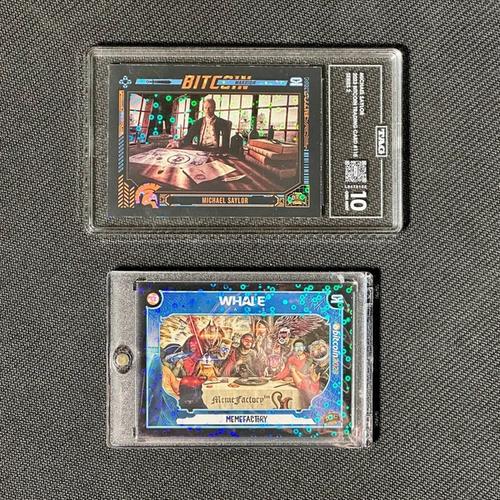 TAG 10 S2 OPP Michael Saylor #431 & B23 Whale Memefactory #287