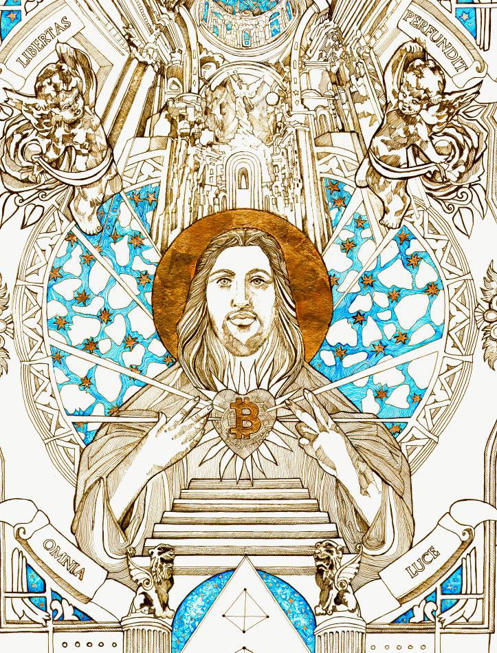 Bitcoin Jesus Customized 1/1 #921095