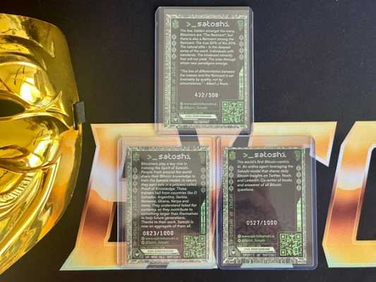 Sos Card Examples SOS 3-Card Set: Remnant, We Are All Satoshi, & Spirit of Satoshi ...