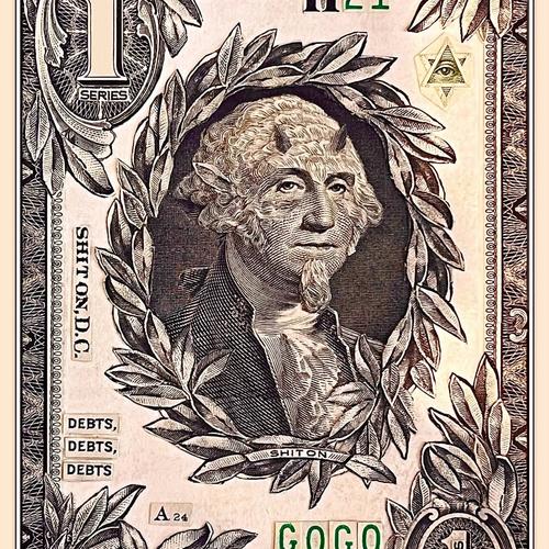 Sly Ol' Goat - Framed Aluminium Dibond Ltd Ed (1/21) print with 1x Digital OLGOAT Rare GoGo card.