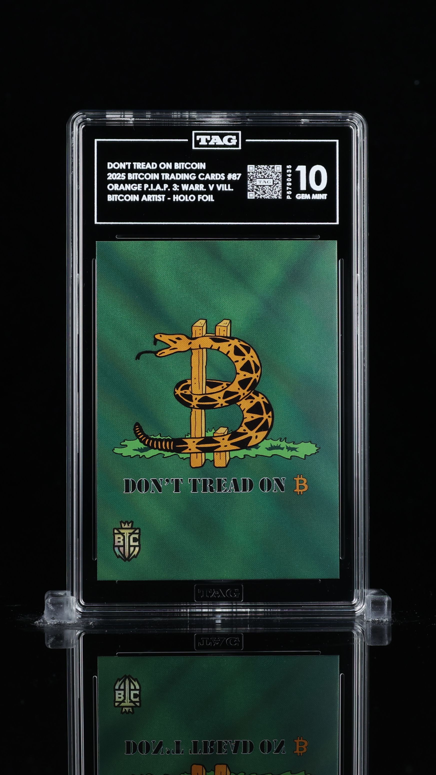 Don't Tread on Bitcoin TAG 10
