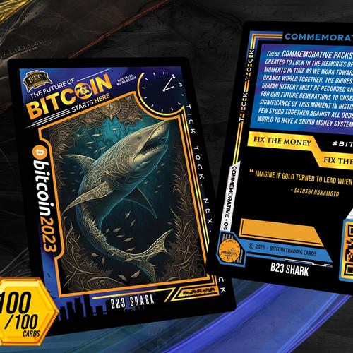 B23 Shark (#/100) - (8 Pack Break) - Break #6 PB23 Special