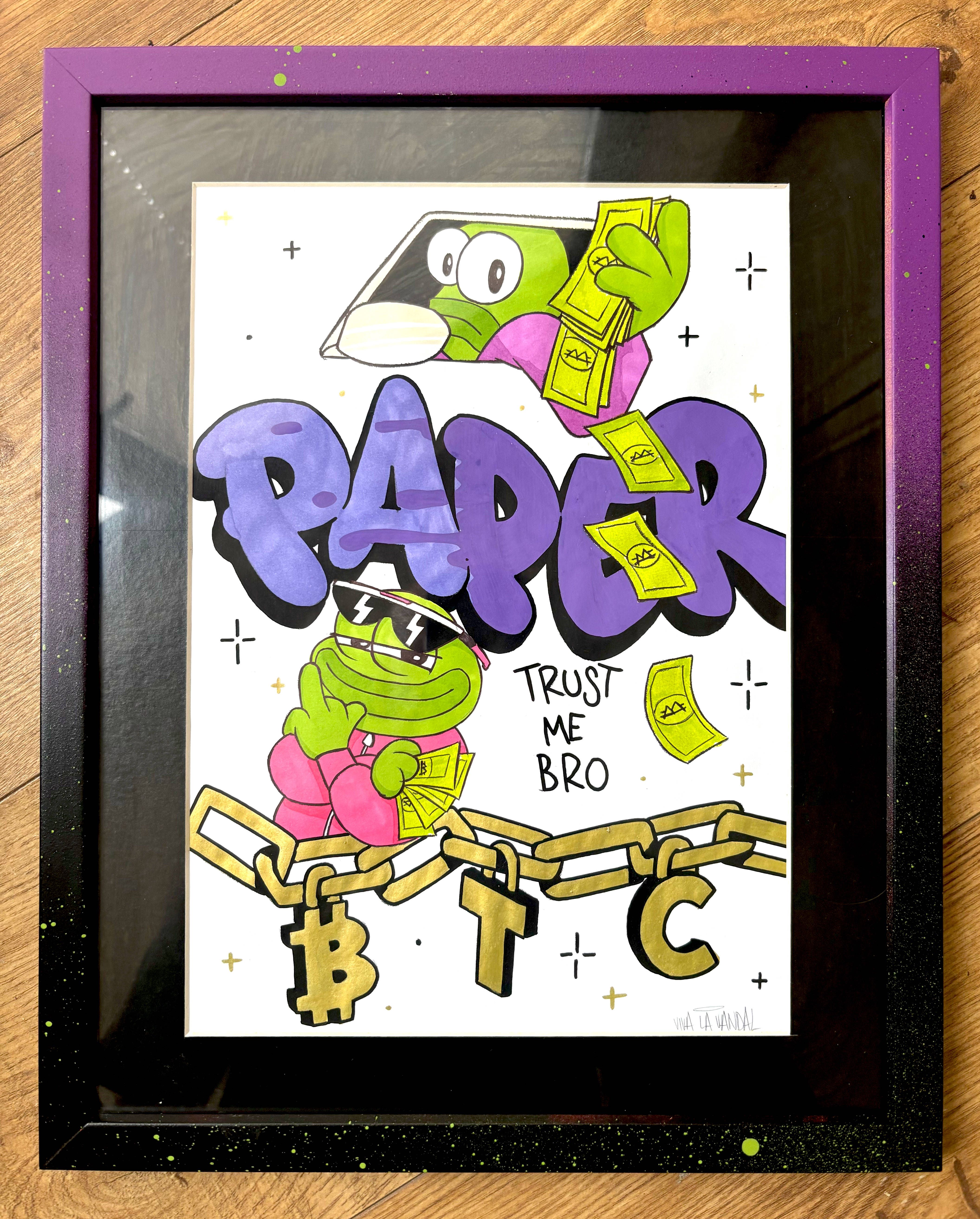 Paper BTC Pepe