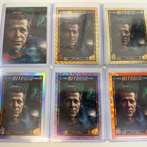 393/500 Rarity S4 Hal Finney 6 Pack of All Cards /210 thru /1000