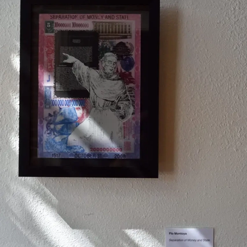 SEPARATION OF MONEY AND STATE Artist Print (1/1)